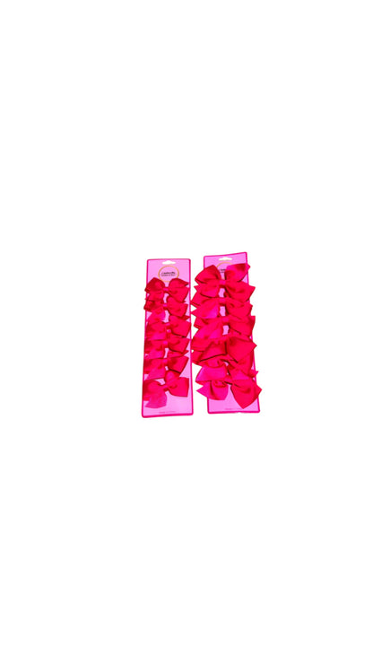 Hair Bow - 6 count