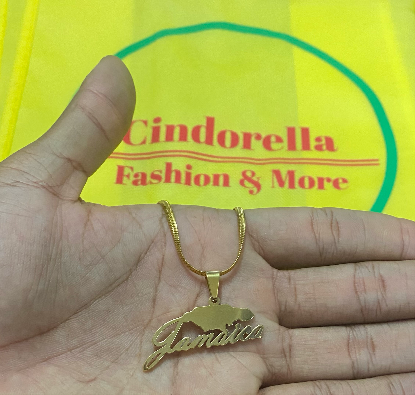 Jamaica Pendant with Chain