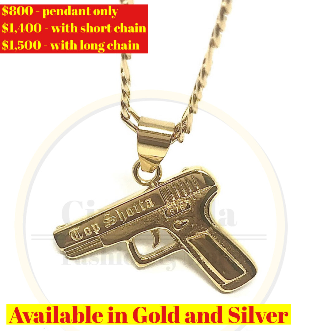 Top Shotta 876 Pendant and Chain