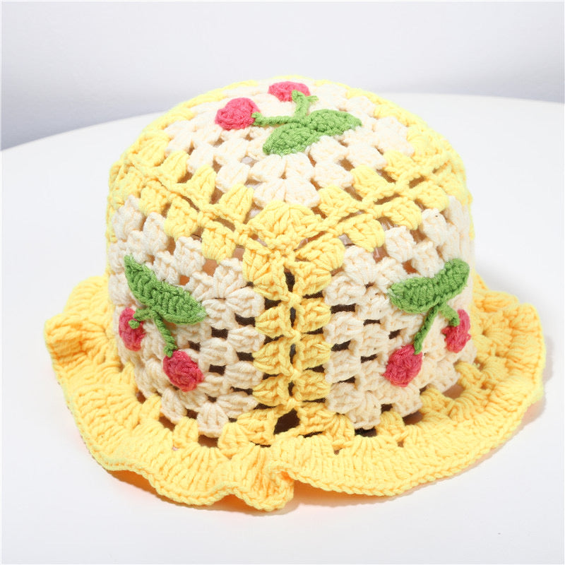 Crochet Knitted Hat