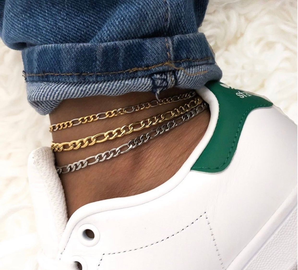 Figaro Link Anklet