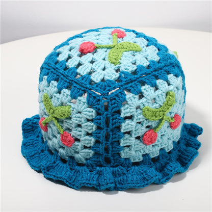 Crochet Knitted Hat