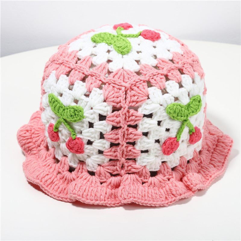 Crochet Knitted Hat