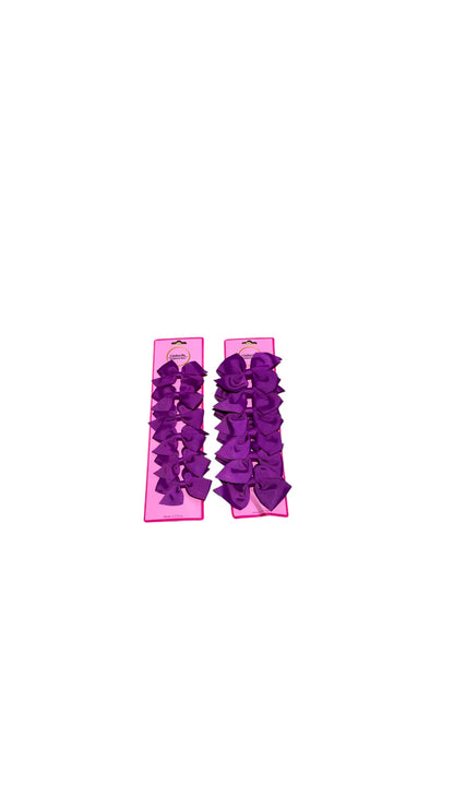 Hair Bow - 6 count
