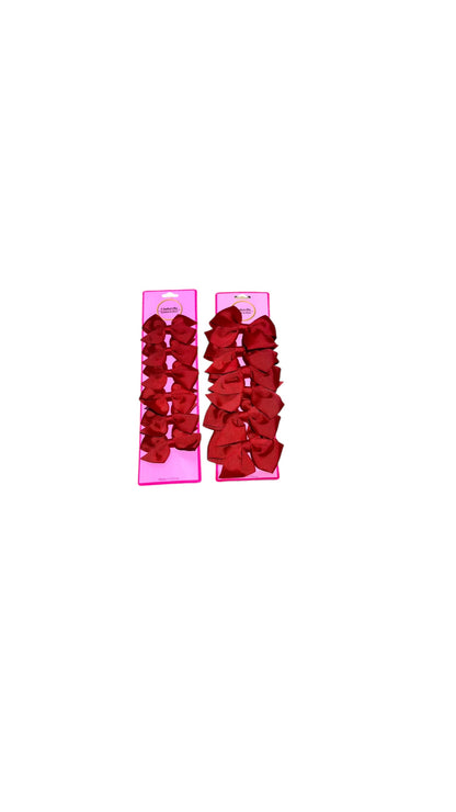 Hair Bow - 6 count