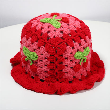 Crochet Knitted Hat