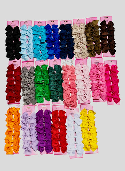 Hair Bow - 6 count
